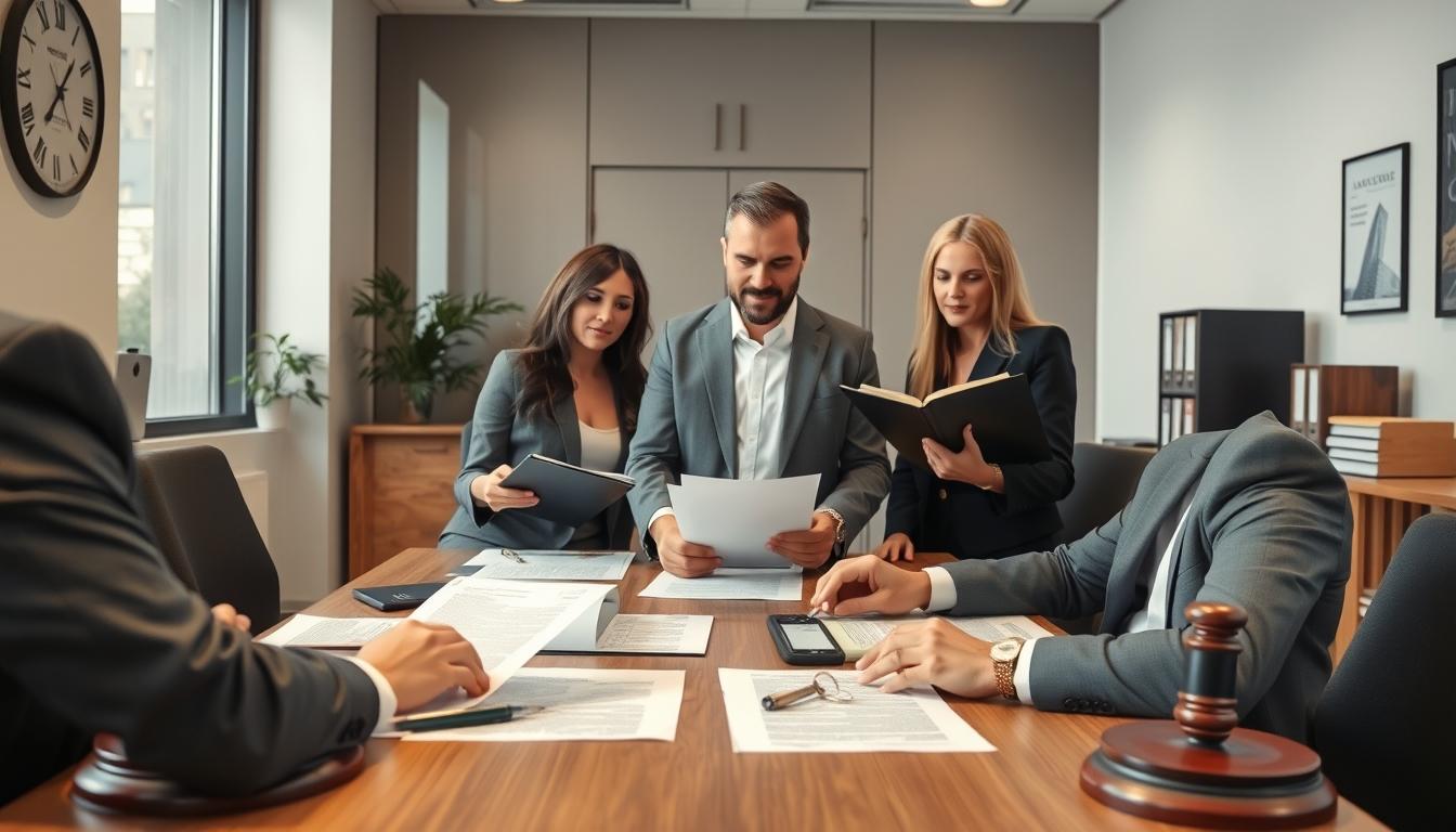 Property settlement documents and transfer review